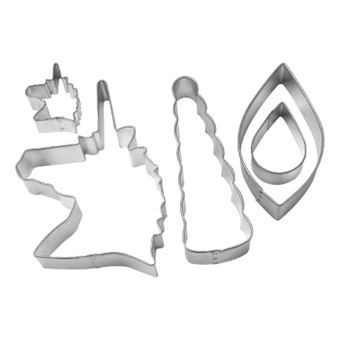 Picture of UNICORN TIN-PLATED CAKE DECORATING CUTTER KIT